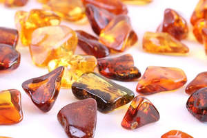 Crystals: Amber Tumble