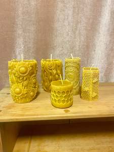 Handmade Waiheke Beeswax Candles