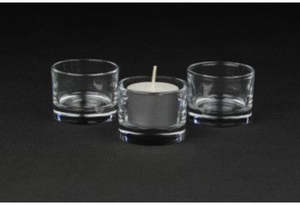 Glass Candle holder