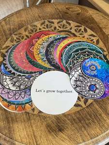 Oracle Cards: Mandala Joy Affirmation Cards by Andrea