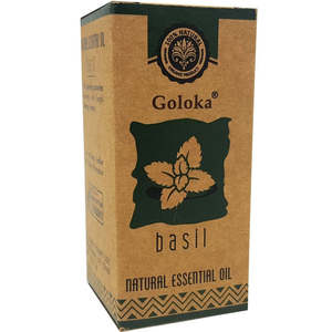 Oil: Goloka Basil Essential Oil 10ml