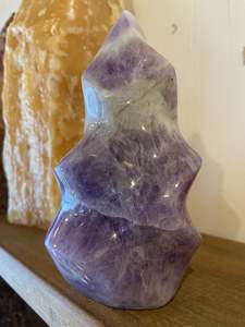 Amethyst: Chevron Amethyst Flame