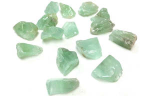 Crystals: Green Calcite Semi-Rough