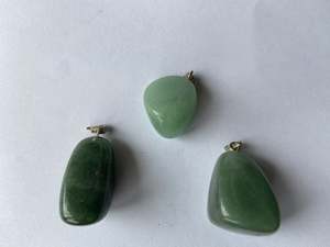 Crystals: Aventurine Tumble Pendant