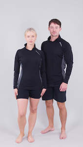 Rapid Dry: ADULT RAPID DRY LONG SLEEVE TOP WITH COLLARS BUNDLE - 2 RASHIES