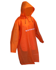 Mens Tops: RAIN PONCHO - ORANGE