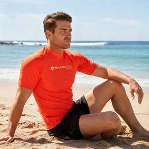 Mens Tops: DURA FLEX RASHIE SHORT SLEEVE - MENS
