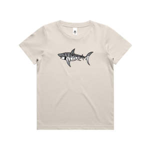 Junior Tops: SHARKSKIN WORD SHARK TEE JUNIOR
