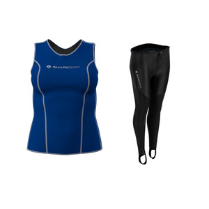 CHILLPROOF ESSENTIALS VEST WOMENS + CHILLPROOF LONGPANTS - WOMENS