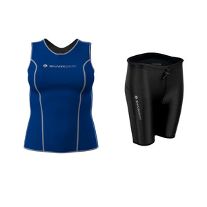 CHILLPROOF ESSENTIALS VEST WOMENS + CHILLPROOF SHORT PANTS - WOMENS