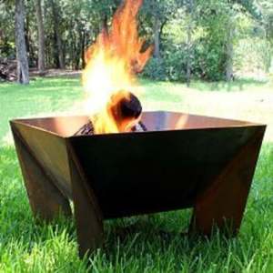 Products: Geometric Fire Pit - Sharp Engineering