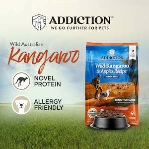 Dog: Addiction Wild Kangaroo & Apples Dog Food