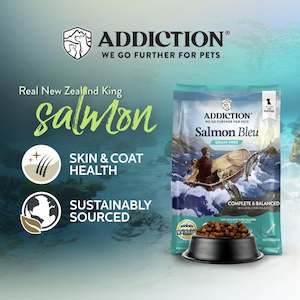 Dog: Addiction Salmon Bleu Puppy Food