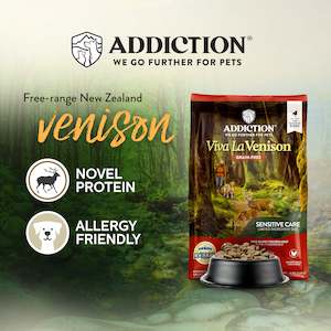 Dog: Addiction Viva La Venison Dog Food