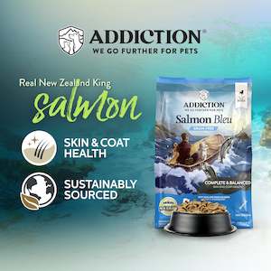 Dog: Addiction Salmon Bleu Dog Food