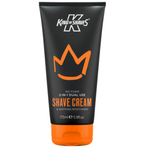 Products: King of Shaves No Foam 2in1 Duel Use Shave Cream + Moisturiser (175ml)