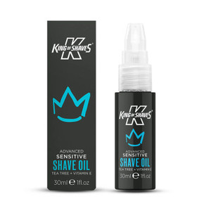 Products: King of Shaves Advanced Sensitive Shave Oil (30ml )