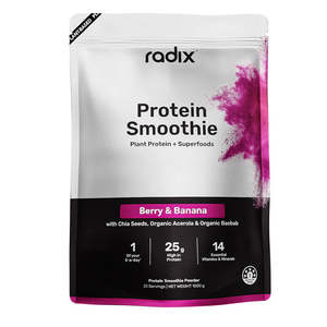 Food Nutrition: Radix Nutrition Plant Protein Smoothie