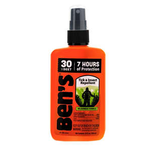 Camp Health Safety: Bens Repel 30 Insect Repellant