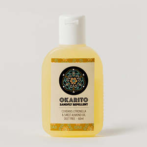 Okarito Sandfly Repellent 60ml Flip Top