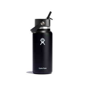 Hiking Hydration: Hydro Flask Wide Mouth with Flex Straw Cap Bottle