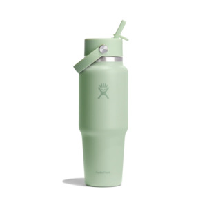 Hydro Flask Wide Mouth Travel Bottle with Flex Straw Cap