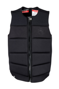 Water Buoyancy Aids: Radar Tidal L50s Vest - Blackout Blackout Lge