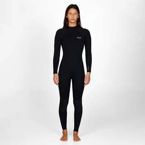 Water Wetsuits: O'Neill Womens Reactor 2 GB Back Zip Full 4/3mm Wetsuit