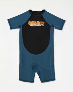 Water Wetsuits: Quiksilver 1.5MM TODDLER SS SP BZ
