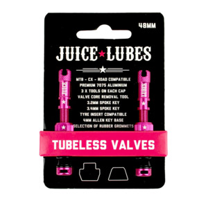 Juice Lubes Tubeless Valves (Pair)