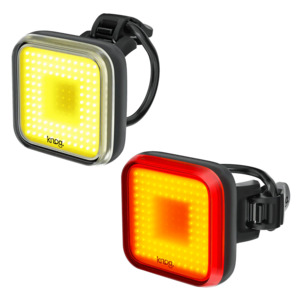 Bike Bike Essentials Lights: Knog Lightset, Blinder Square Twinpack