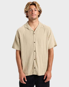 Clothing Tops Shirts: Quiksilver Watermans Sunrise SS Shirt