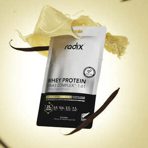 Food Nutrition: Radix Nutrition Whey Protein Powder DIAAS Complex 1.61