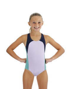 Water Swimwear Accs: Tyr Girls Solid Splice Maxfit Swim Suit