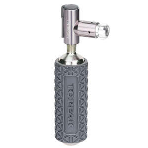 Topeak CO2 Airbooster Inflator + 1x Threaded 25g CO2 cartridge
