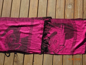 Products: Large Elephant in Purple and Black - ShawlyNot