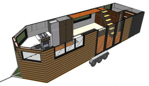 Products: Tiny House Plans - HAZEL Shaye's Tiny Homes