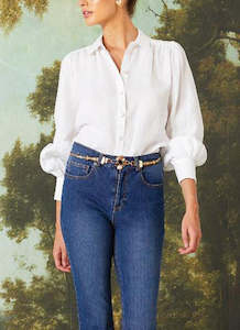 Belts: Fate and Becker Bella Donna Belt - Gold