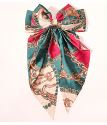 Scarves 1: Sisters Matter Satin Chain Bow Hairclip