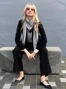 Scarves 1: Dark Hampton - THE HUNTER CASHMERE MODAL SCARF