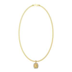 Guess Necklace Lion 15mm Charm in Silver or Gold