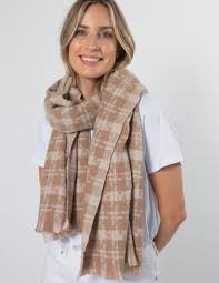 Furniture: Stella+Gemma Criss Cross Blush Scarf