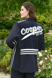 Womans Jersey Hoodie: Cooper Club Jacket