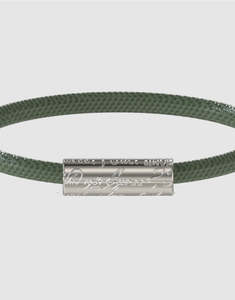 Guess Jewellery: Guess Silver-Tone 6MM Leather Bracelet