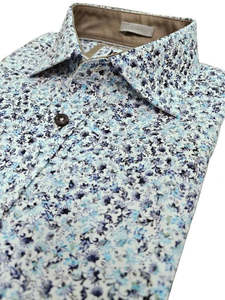 Co Ords Suits: Litchfield Long Sleeve Aqua Shirt