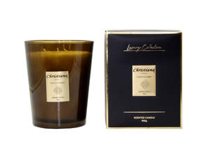 Furniture: Christiana Luxury Collection Candle Jar Moroccan Amber