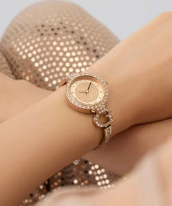 Guess Watch Giselle Rose Gold Bracelet Strap