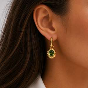 Me The Label Molten Hoop Earrings