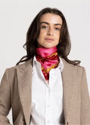 Womans Jersey Hoodie: Dark Hampton The Carter Petite Silk Scarf