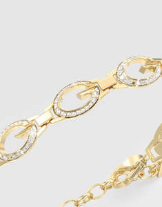Guess Jewellery: Guess Bracelet Multi G Camden Gold